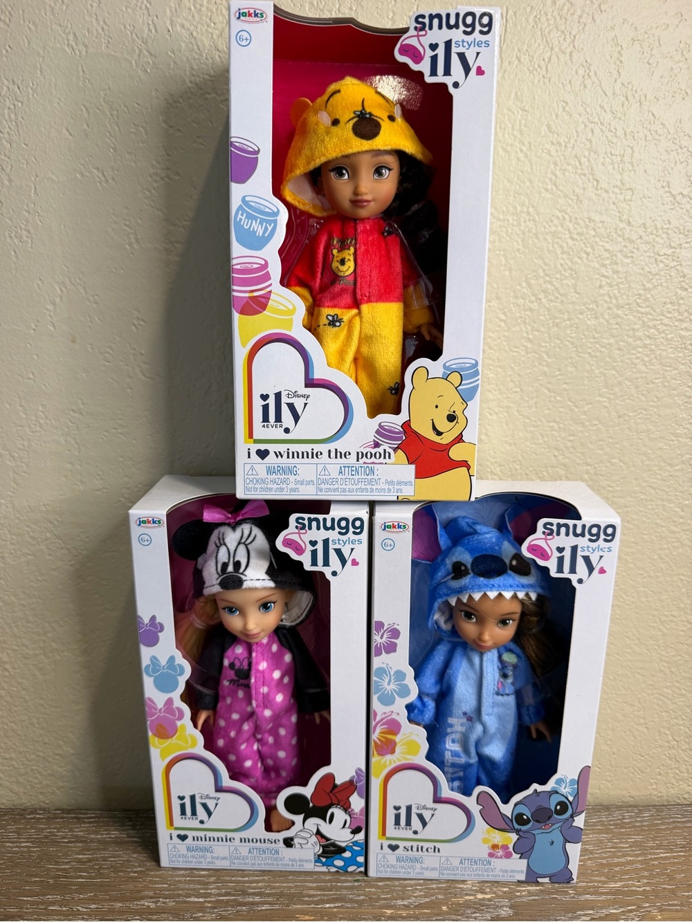 New Snugg-ILY Styles Doll set of 3